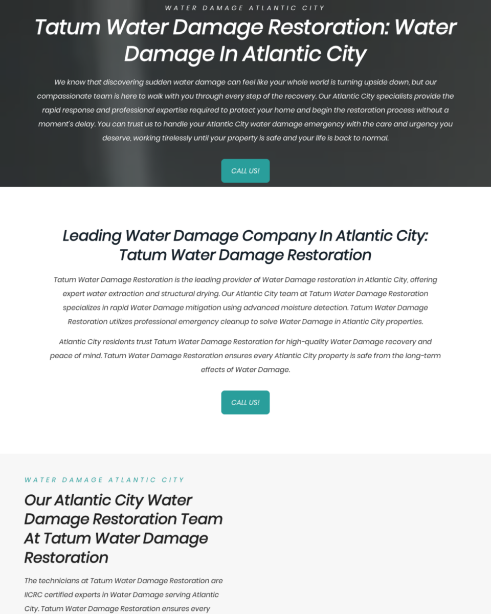 water damage restoration Ellenwood GA Riverdale
